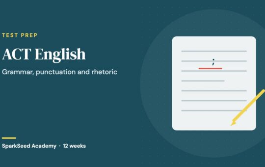 ACT English course cover