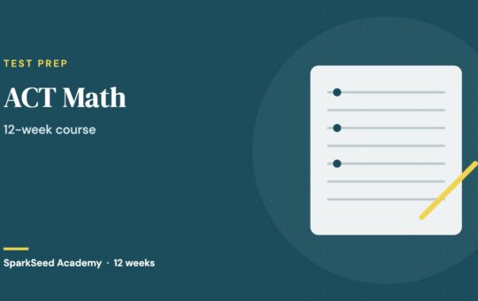 ACT Math course cover