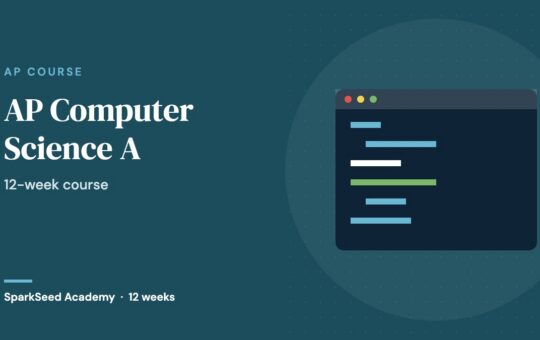 AP Computer Science A course cover