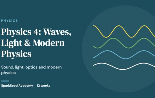 Physics 4: Waves, Light & Modern Physics course cover